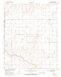 Wheeless Oklahoma Historical topographic map, 1:24000 scale, 7.5 X 7.5 Minute, Year 1969