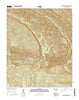 White Rock Mountain Oklahoma Current topographic map, 1:24000 scale, 7.5 X 7.5 Minute, Year 2016