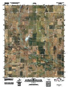 Whites Lake Oklahoma Historical topographic map, 1:24000 scale, 7.5 X 7.5 Minute, Year 2010