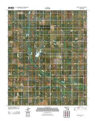 Whites Lake Oklahoma Historical topographic map, 1:24000 scale, 7.5 X 7.5 Minute, Year 2012