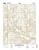 Whites Lake Oklahoma Current topographic map, 1:24000 scale, 7.5 X 7.5 Minute, Year 2016