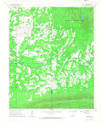 Whitesboro Oklahoma Historical topographic map, 1:24000 scale, 7.5 X 7.5 Minute, Year 1966