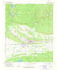 Wilburton Oklahoma Historical topographic map, 1:24000 scale, 7.5 X 7.5 Minute, Year 1971