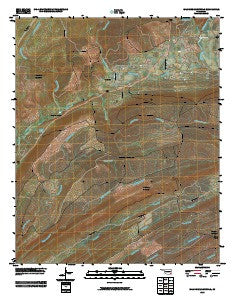 Wildhorse Mountain Oklahoma Historical topographic map, 1:24000 scale, 7.5 X 7.5 Minute, Year 2010