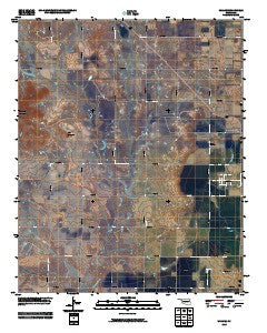 Willow Oklahoma Historical topographic map, 1:24000 scale, 7.5 X 7.5 Minute, Year 2010