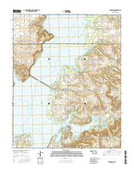 Winganon Oklahoma Current topographic map, 1:24000 scale, 7.5 X 7.5 Minute, Year 2016