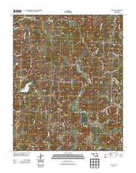 Wolco Oklahoma Historical topographic map, 1:24000 scale, 7.5 X 7.5 Minute, Year 2013