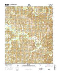 Wolf Oklahoma Current topographic map, 1:24000 scale, 7.5 X 7.5 Minute, Year 2016
