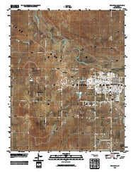 Woodward Oklahoma Historical topographic map, 1:24000 scale, 7.5 X 7.5 Minute, Year 2010