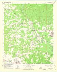 Wright City Oklahoma Historical topographic map, 1:24000 scale, 7.5 X 7.5 Minute, Year 1962