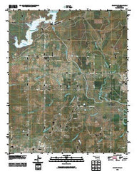Wright City Oklahoma Historical topographic map, 1:24000 scale, 7.5 X 7.5 Minute, Year 2010
