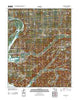 Wyandotte Oklahoma Historical topographic map, 1:24000 scale, 7.5 X 7.5 Minute, Year 2012
