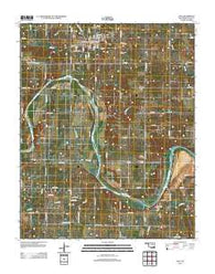 Yale Oklahoma Historical topographic map, 1:24000 scale, 7.5 X 7.5 Minute, Year 2012