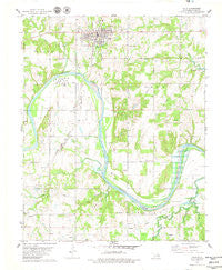 Yale Oklahoma Historical topographic map, 1:24000 scale, 7.5 X 7.5 Minute, Year 1978