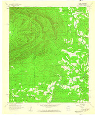Zafra Oklahoma Historical topographic map, 1:24000 scale, 7.5 X 7.5 Minute, Year 1958