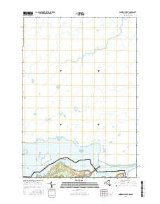 Cornwall West Ontario Current topographic map, 1:24000 scale, 7.5 X 7.5 Minute, Year 2016