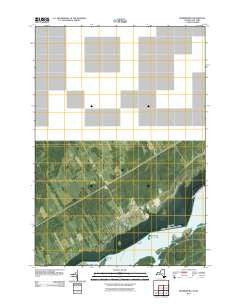 Morrisburg Ontario Historical topographic map, 1:24000 scale, 7.5 X 7.5 Minute, Year 2011
