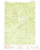 Abbott Butte Oregon Historical topographic map, 1:24000 scale, 7.5 X 7.5 Minute, Year 1989