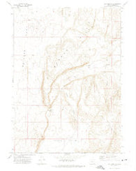 Acty Mountain NE Oregon Historical topographic map, 1:24000 scale, 7.5 X 7.5 Minute, Year 1971