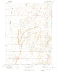 Acty Mountain NE Oregon Historical topographic map, 1:24000 scale, 7.5 X 7.5 Minute, Year 1971