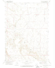 Acty Mountain NW Oregon Historical topographic map, 1:24000 scale, 7.5 X 7.5 Minute, Year 1971