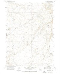Acty Mountain Oregon Historical topographic map, 1:24000 scale, 7.5 X 7.5 Minute, Year 1971