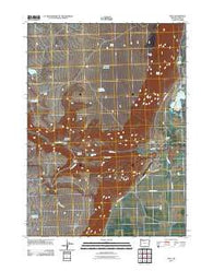 Adel Oregon Historical topographic map, 1:24000 scale, 7.5 X 7.5 Minute, Year 2011