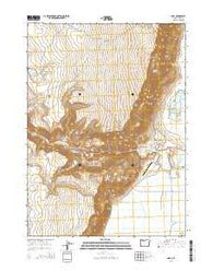Adel Oregon Current topographic map, 1:24000 scale, 7.5 X 7.5 Minute, Year 2014