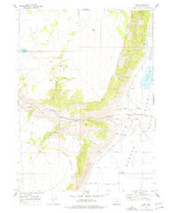 Adel Oregon Historical topographic map, 1:24000 scale, 7.5 X 7.5 Minute, Year 1968