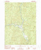 Agness Oregon Historical topographic map, 1:24000 scale, 7.5 X 7.5 Minute, Year 1989