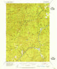 Agness Oregon Historical topographic map, 1:62500 scale, 15 X 15 Minute, Year 1954