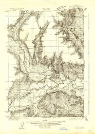Airlie Oregon Historical topographic map, 1:31680 scale, 7.5 X 7.5 Minute, Year 1922