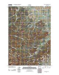 Airlie South Oregon Historical topographic map, 1:24000 scale, 7.5 X 7.5 Minute, Year 2011