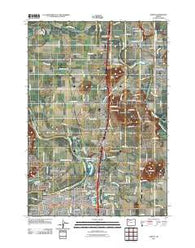Albany Oregon Historical topographic map, 1:24000 scale, 7.5 X 7.5 Minute, Year 2011