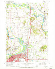 Albany Oregon Historical topographic map, 1:24000 scale, 7.5 X 7.5 Minute, Year 1970