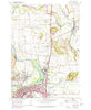 Albany Oregon Historical topographic map, 1:24000 scale, 7.5 X 7.5 Minute, Year 1970