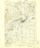 Albany Oregon Historical topographic map, 1:62500 scale, 15 X 15 Minute, Year 1916
