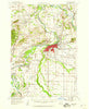 Albany Oregon Historical topographic map, 1:62500 scale, 15 X 15 Minute, Year 1957
