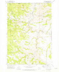 Aldrich Gulch Oregon Historical topographic map, 1:24000 scale, 7.5 X 7.5 Minute, Year 1972