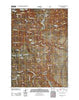 Aldrich Gulch Oregon Historical topographic map, 1:24000 scale, 7.5 X 7.5 Minute, Year 2011
