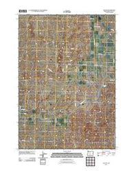 Alfalfa Oregon Historical topographic map, 1:24000 scale, 7.5 X 7.5 Minute, Year 2011