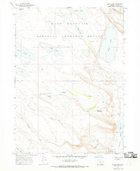 Alger Lake Oregon Historical topographic map, 1:24000 scale, 7.5 X 7.5 Minute, Year 1967