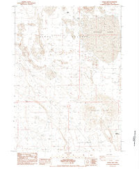 Alkali Lake Oregon Historical topographic map, 1:24000 scale, 7.5 X 7.5 Minute, Year 1984