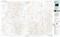 Alvord Lake Oregon Historical topographic map, 1:100000 scale, 30 X 60 Minute, Year 1982