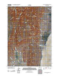 Alvord Hot Springs Oregon Historical topographic map, 1:24000 scale, 7.5 X 7.5 Minute, Year 2011