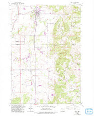 Amity Oregon Historical topographic map, 1:24000 scale, 7.5 X 7.5 Minute, Year 1957