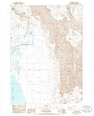 Ana River Oregon Historical topographic map, 1:24000 scale, 7.5 X 7.5 Minute, Year 1986