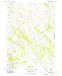 Anderson Mtn Oregon Historical topographic map, 1:24000 scale, 7.5 X 7.5 Minute, Year 1974