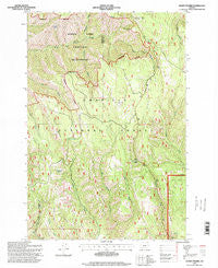 Andies Prairie Oregon Historical topographic map, 1:24000 scale, 7.5 X 7.5 Minute, Year 1995