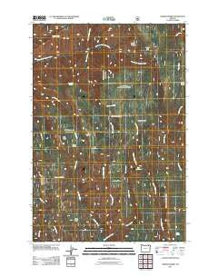 Andies Prairie Oregon Historical topographic map, 1:24000 scale, 7.5 X 7.5 Minute, Year 2011